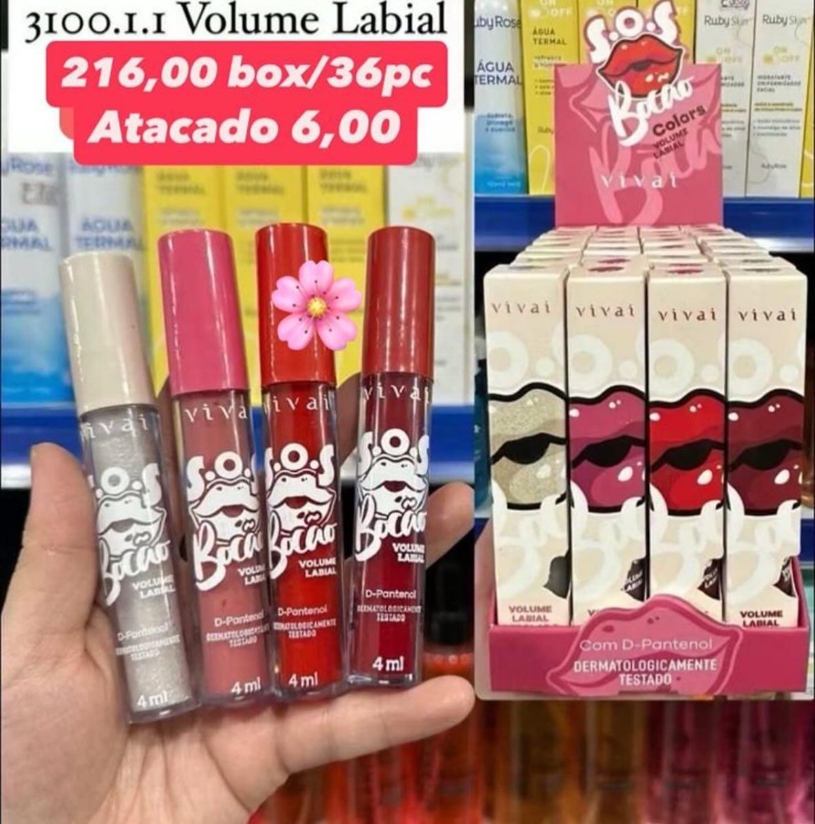 Volume Labial Boca Colors Vivai 3100.1.1