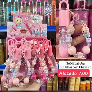 Lip Gloss com Chaveiro Shine Cat SHECJLA NN S6011