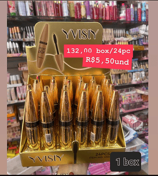 Máscara de Cílios Volume Lash Yvisy