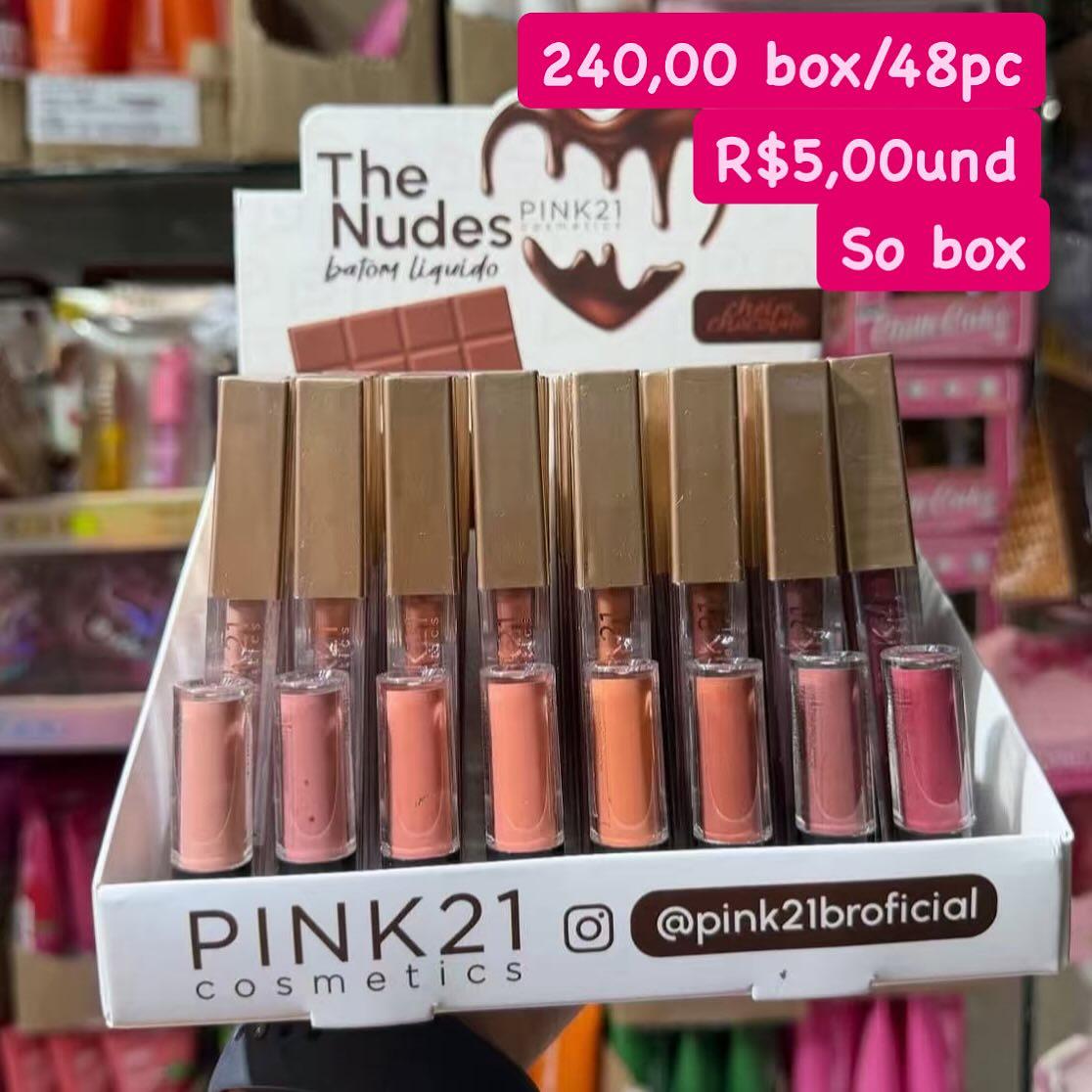 Batom Líquido The Nudes Pink21