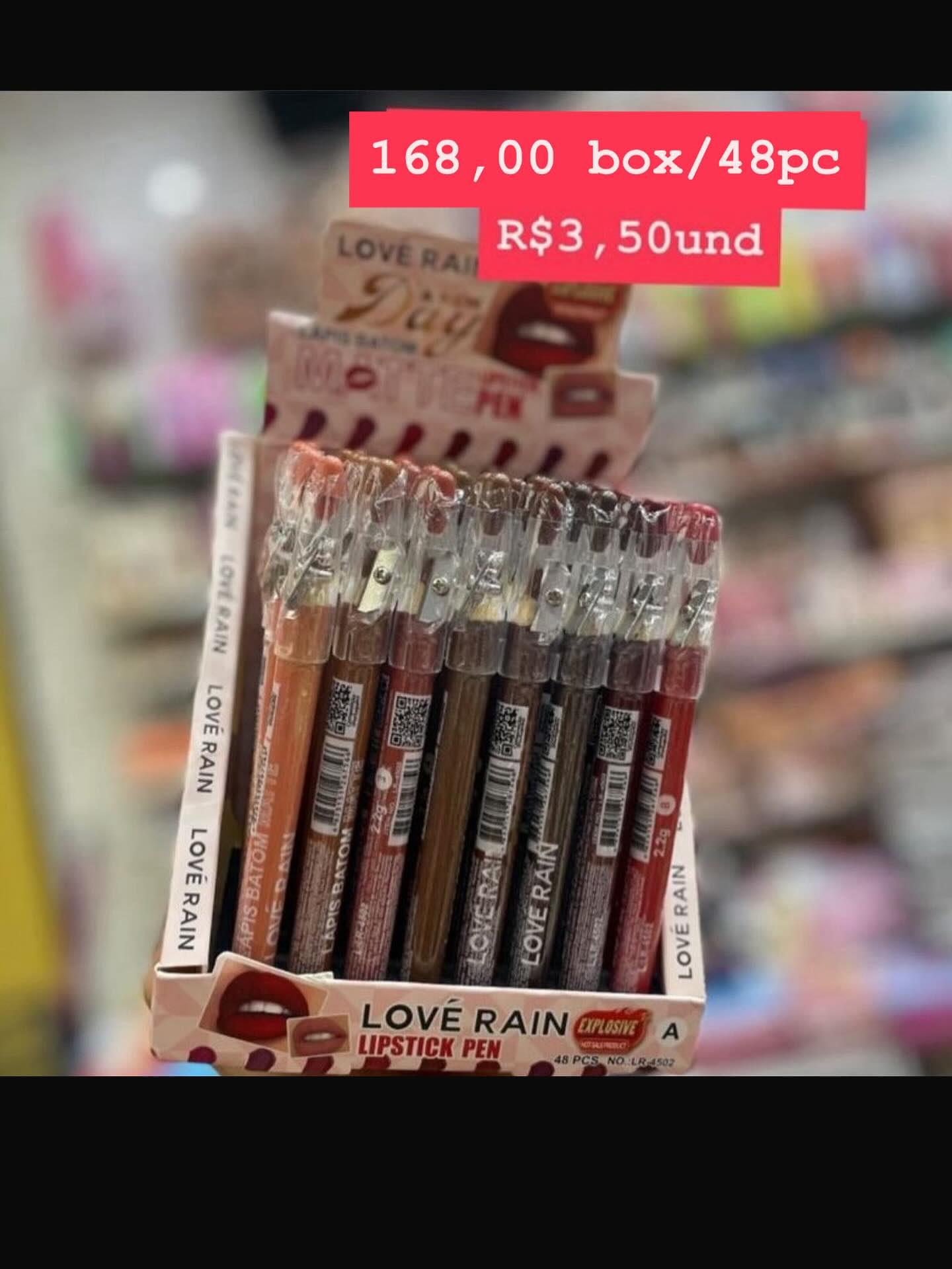 Batom em Caneta Dolly Lips Love Rain LR-4505