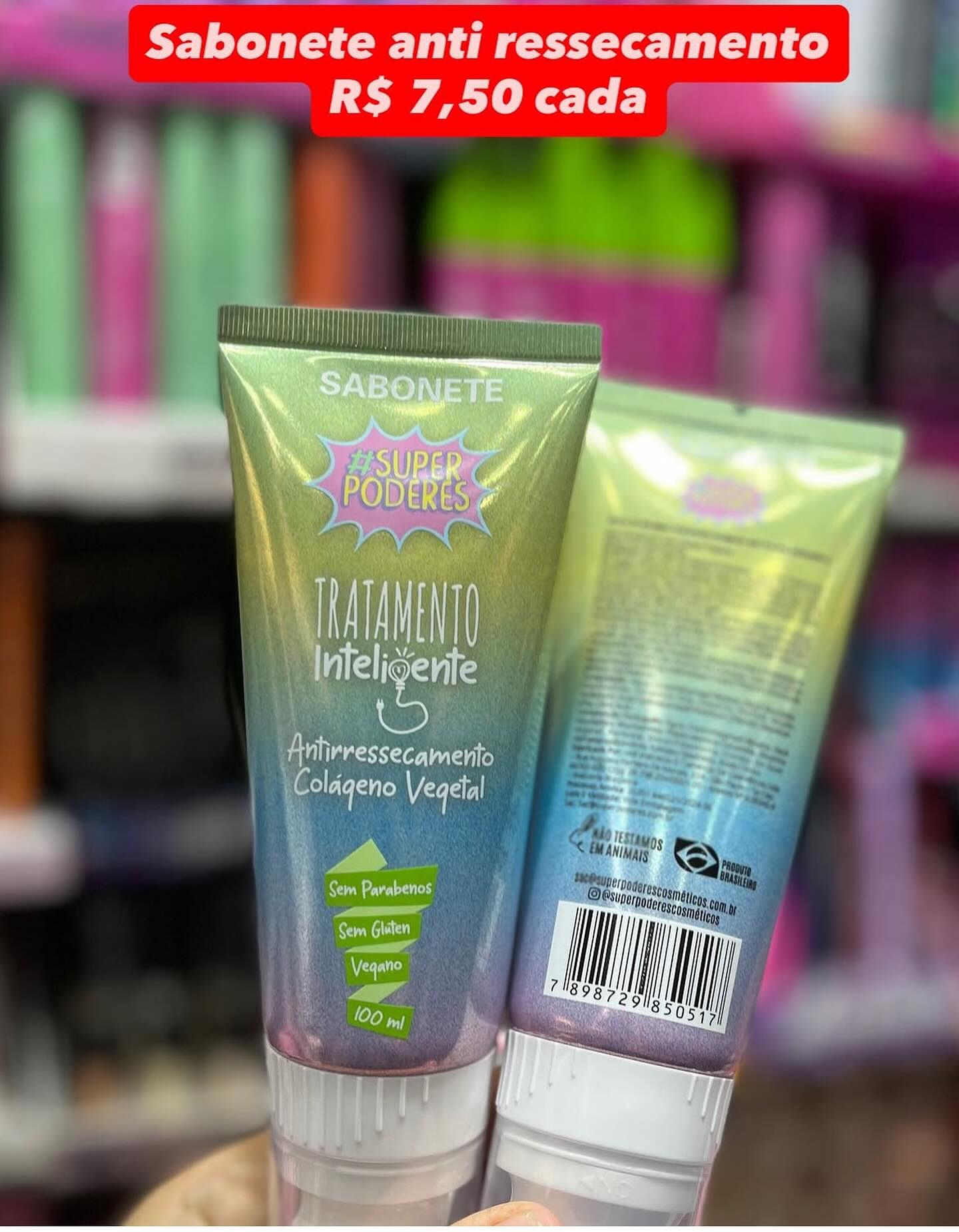 Sabonete Super Poderes Antirressecamento Colágeno Vegetal 100ml