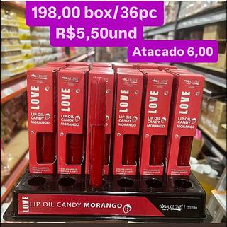 Lip Oil Candy Morango Max Love