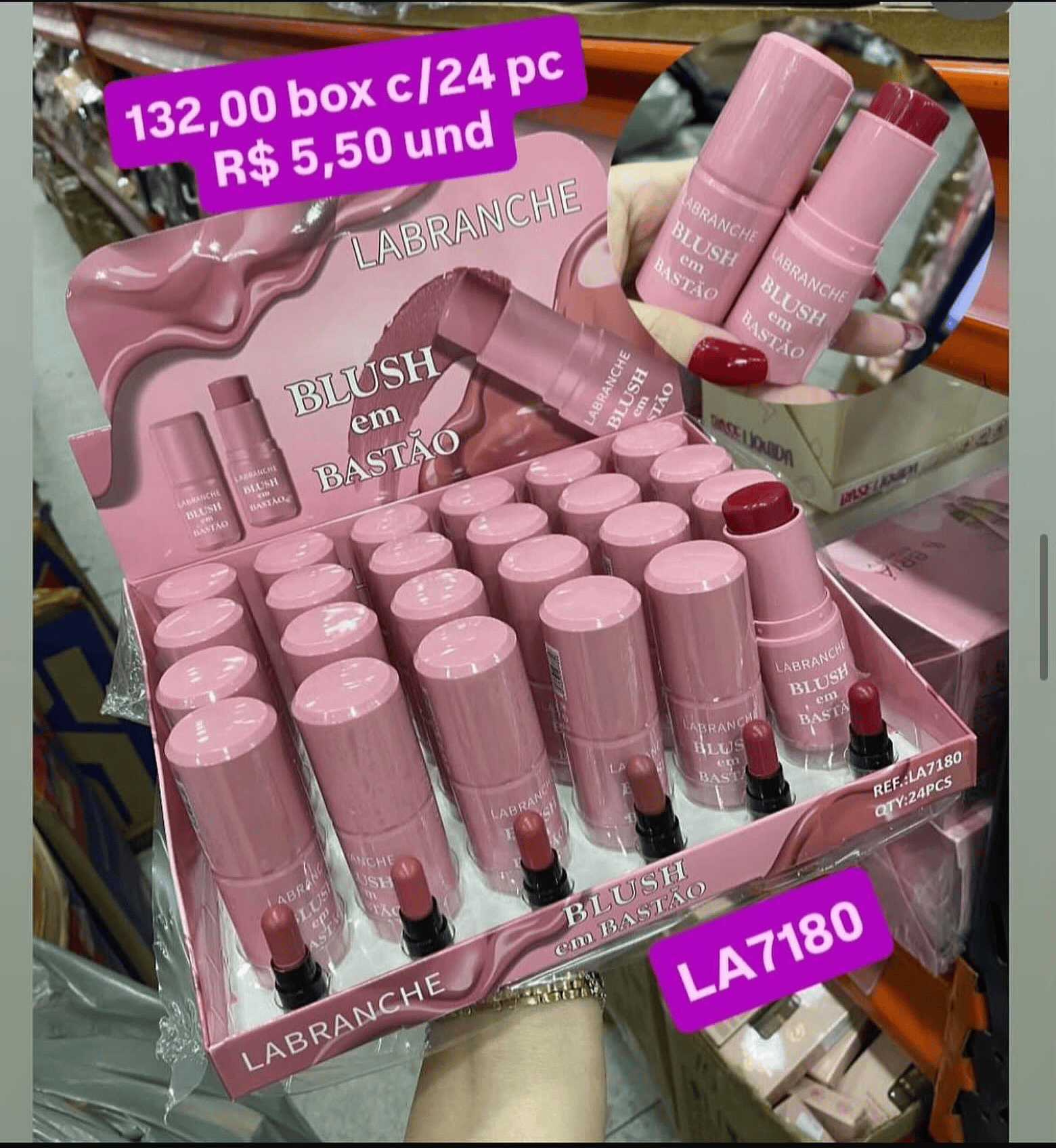 Blush em Bastão Labranche LA7180