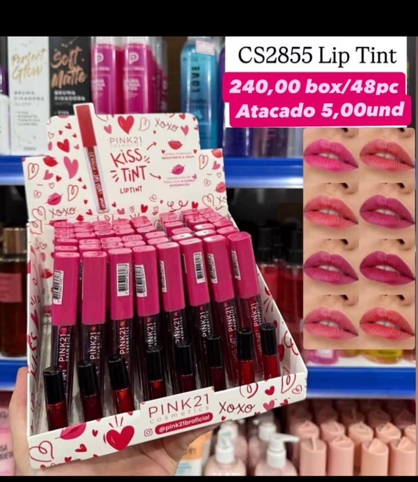Lip Tint Kiss Tint Pink21 Cosmetics CS2855