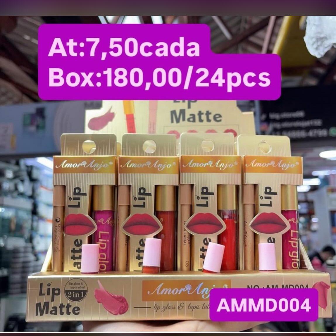 Lip Matte 2 em 1 Amor Anjo AMMD004