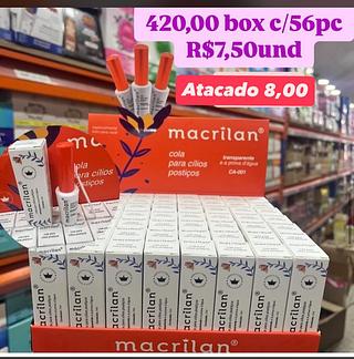 Cola para Cílios Postiços Macrilan Transparente C4-001