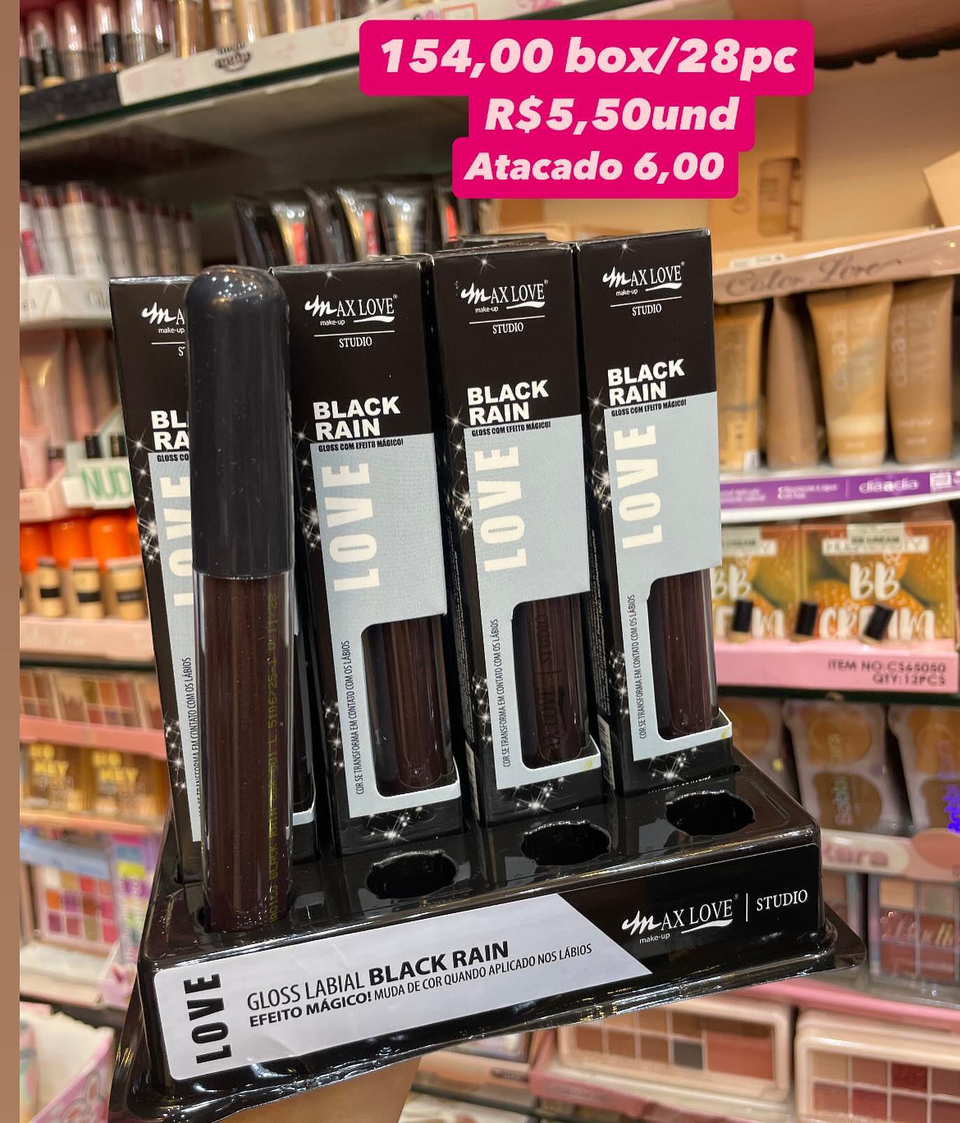 Gloss Labial Black Rain Max Love
