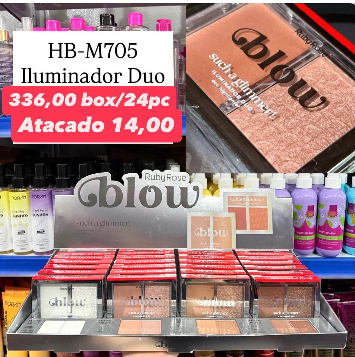 Iluminador Duo Glow Such a Glimmer Ruby Rose HB-M705