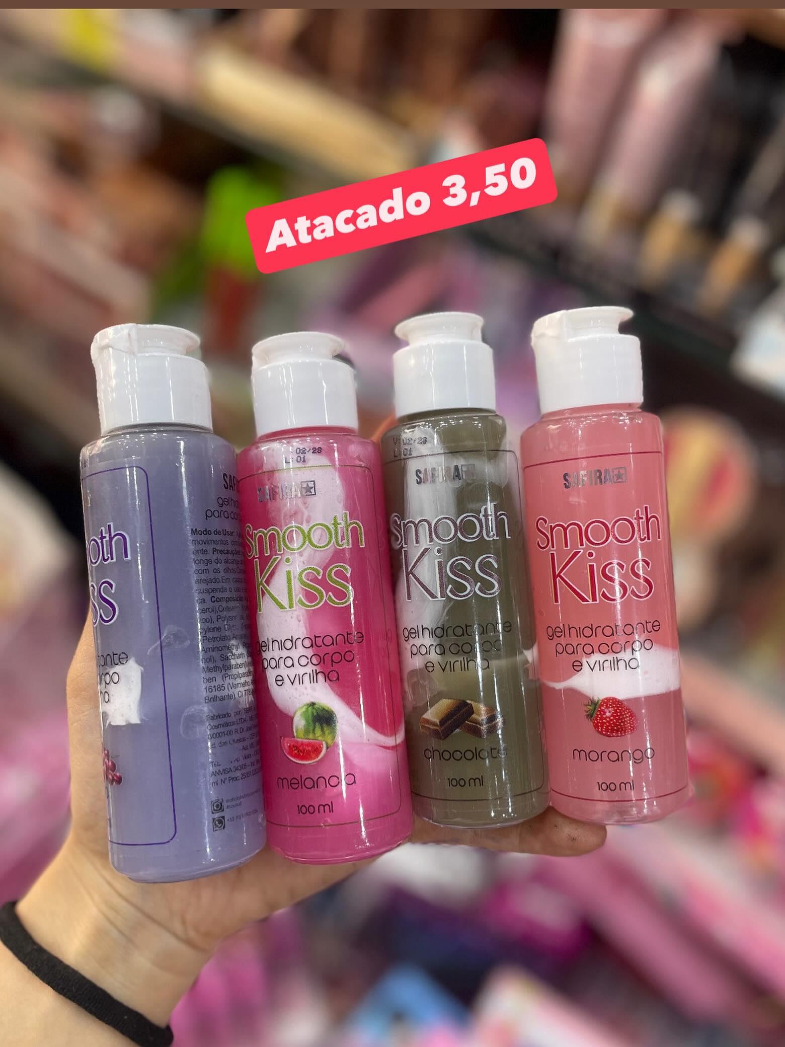 Gel Hidratante para Corpo e Virilha Smooth Kiss