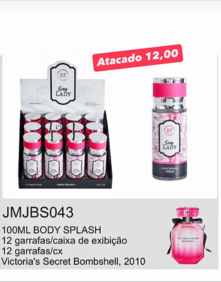 Body Splash Sexy Lady 100ml JMJBS043
