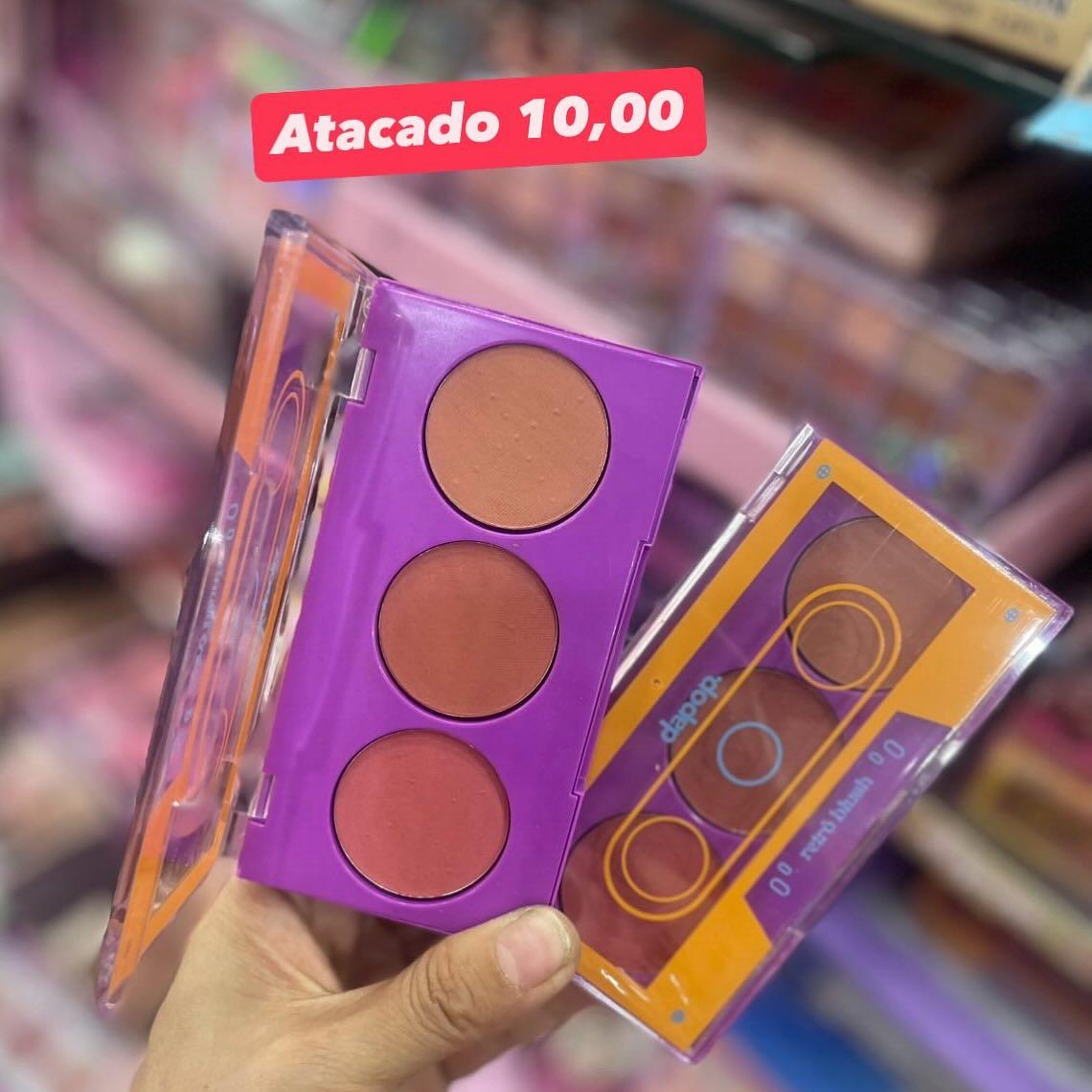 Paleta Trio de Blush Dapop