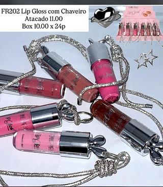 Lip Gloss com Chaveiro Femme Paris FR202