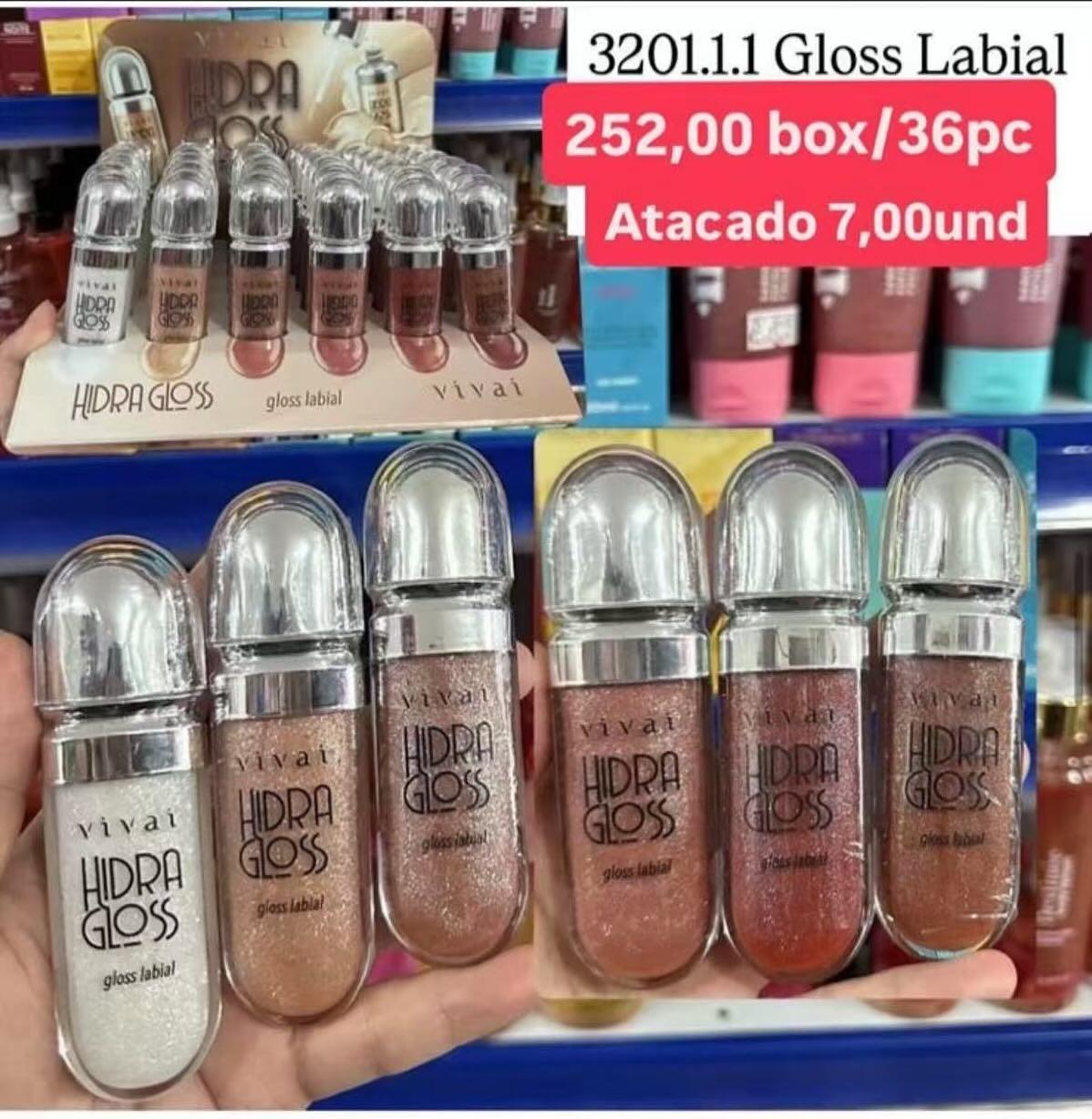 Gloss Labial Hydra Gloss Vivai 3201.1.1