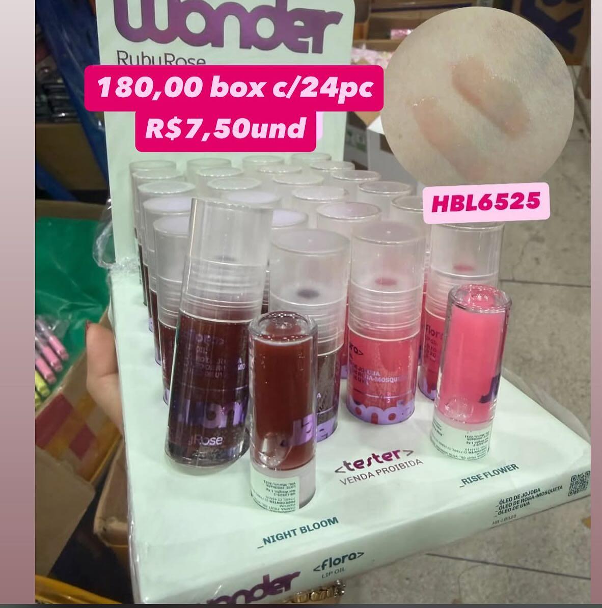 Lip Oil Flora Wonder Ruby Rose HBL6525 - Night Bloom