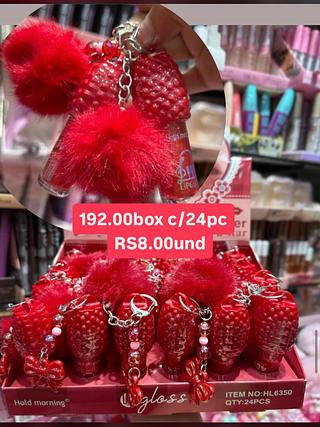 Lip Gloss Hold Morning com Chaveiro HL6350