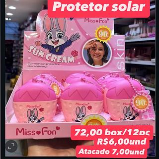 Protetor Solar Sun Cream Miss Fon FPS 90+
