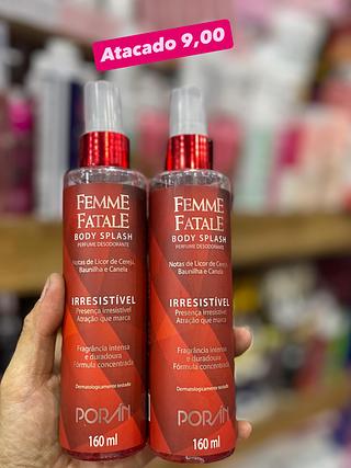 Body Splash Femme Fatale Irresistível Porín 160ml