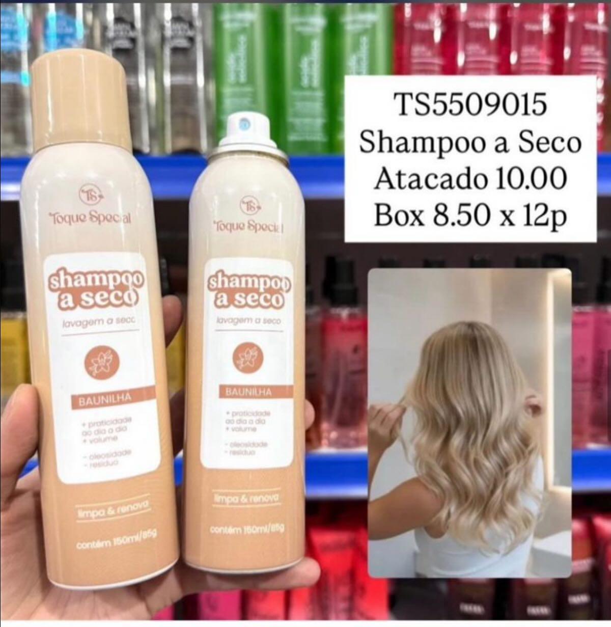 Shampoo a Seco Toque Special Baunilha 180ml