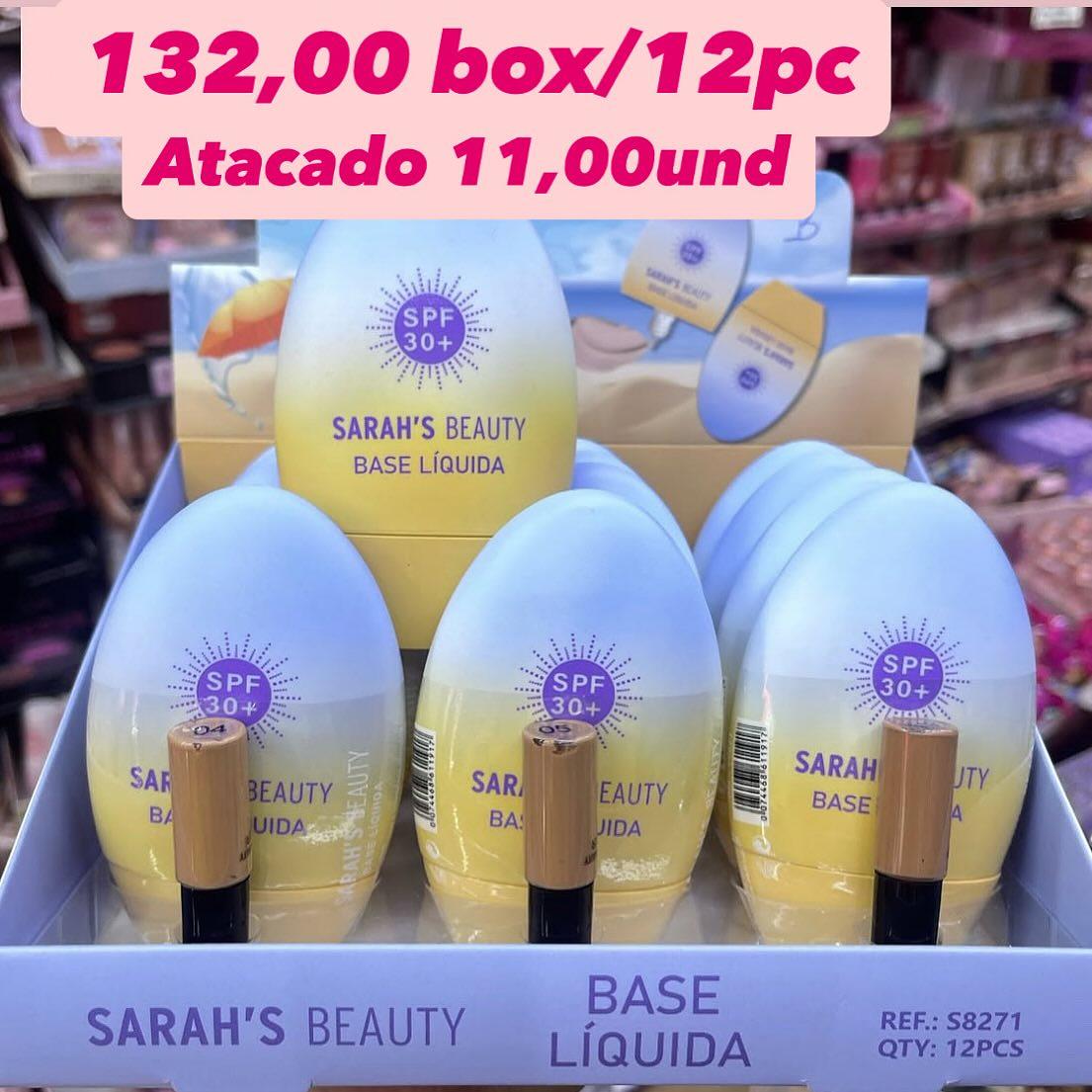 Base Líquida Sarah's Beauty SPF 30+ S8271