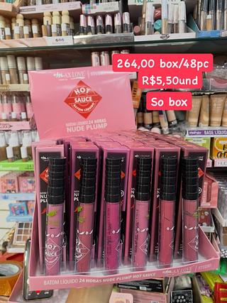 Batom Líquido Nude Plump Hot Sauce Max Love
