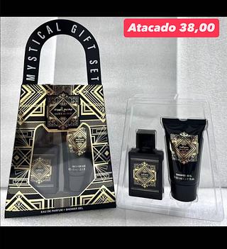 Kit Presente Badee Al Oud Eau de Parfum + Shower Gel — variante escura