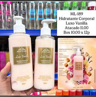 Hidratante Corporal Luxo Vanilla Miss Lary ML-189 200ml