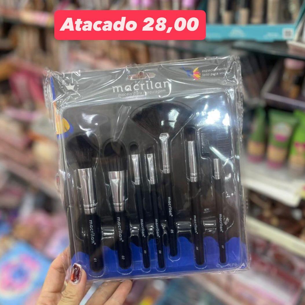 Kit de Pincéis de Maquiagem Macrilan