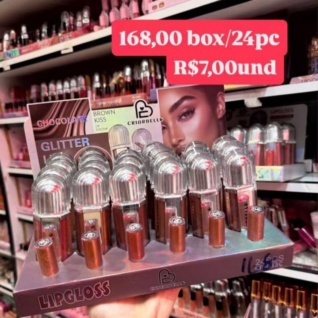 Gloss Labial Chocovante Brown Kiss CriarBelle