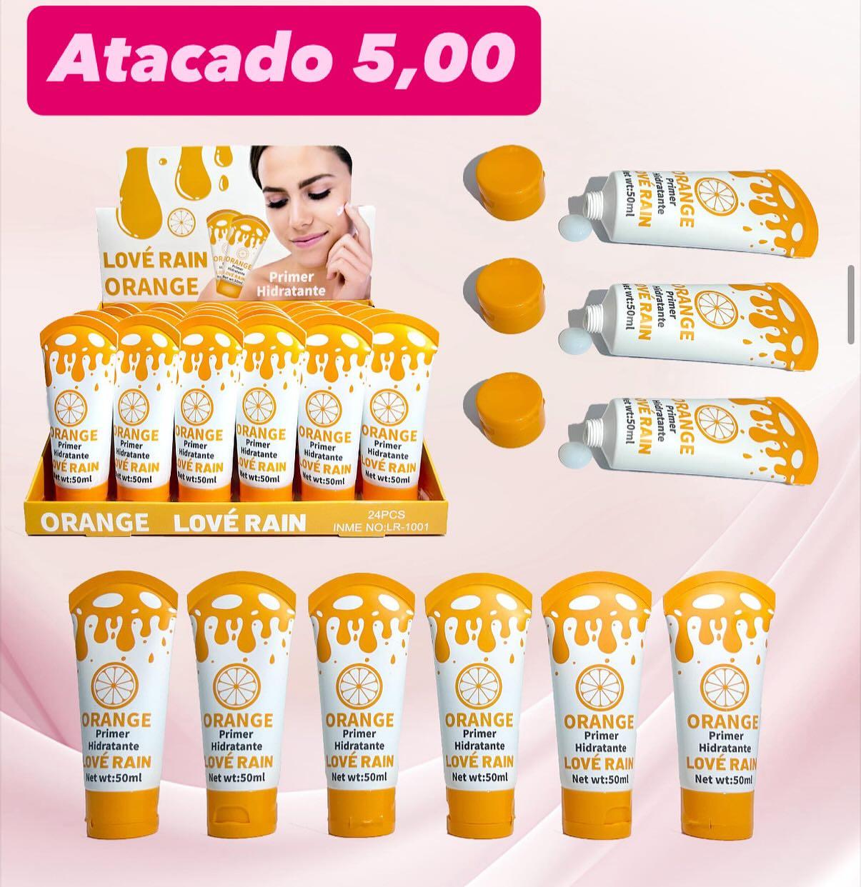 Primer Hidratante Orange Lové Rain LR-1001 50ml