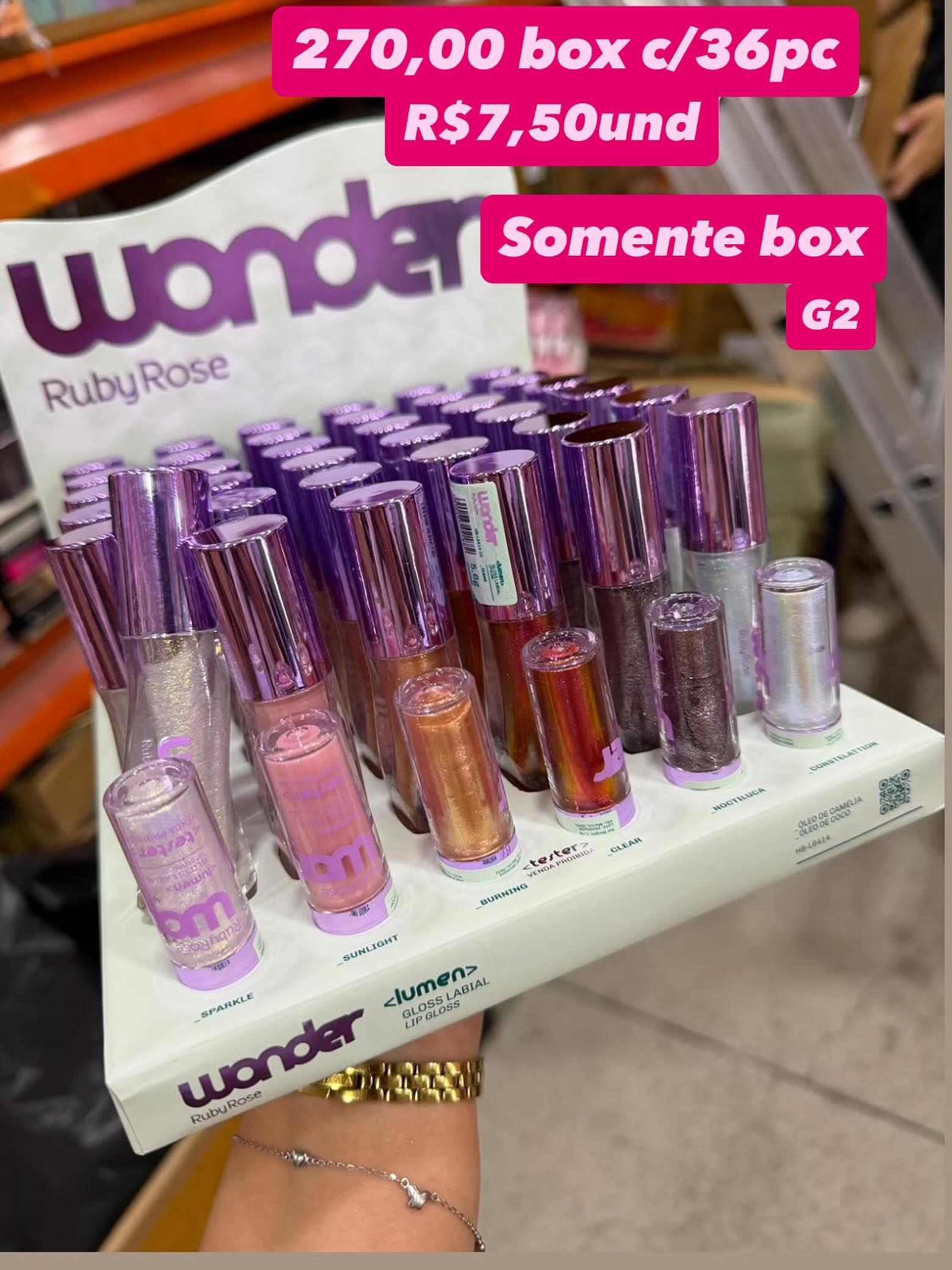 Gloss Labial Wonder Ruby Rose G2