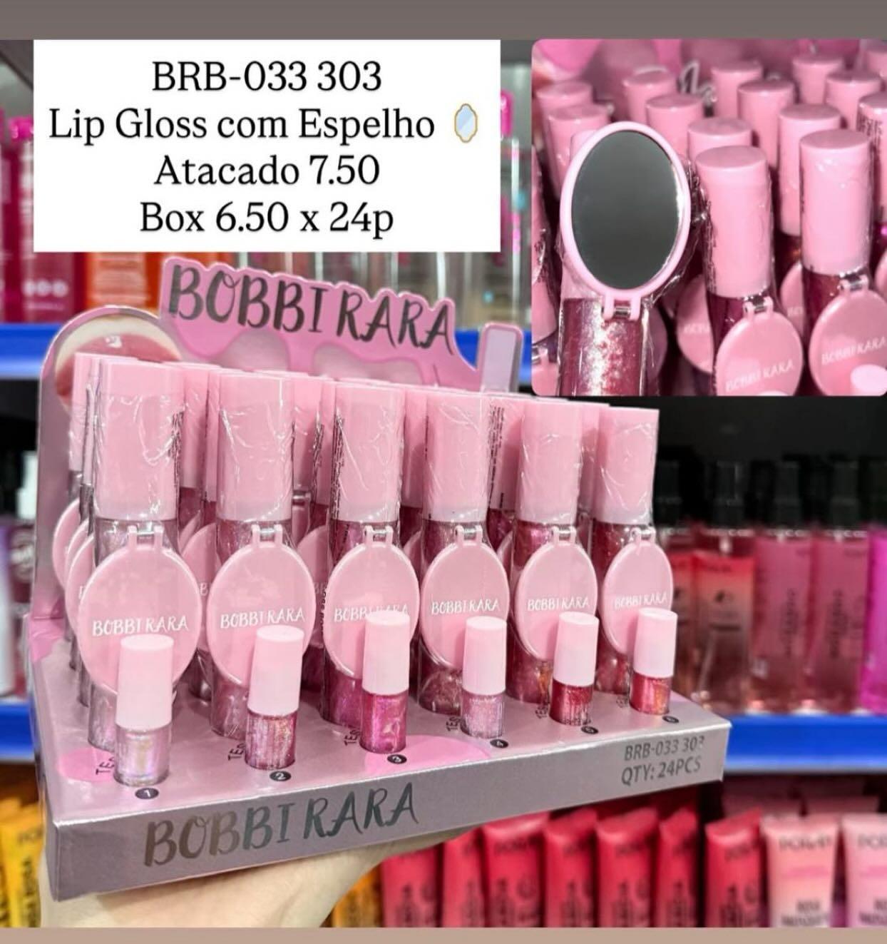 Lip Gloss com Espelho Bobbi Rara BRB-033 303