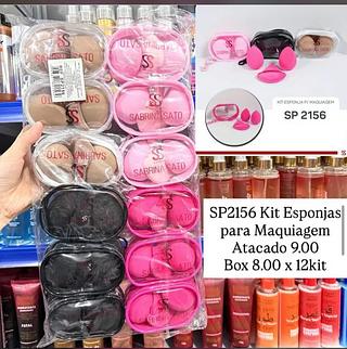 Kit de esponjas para maquiagem Sabrina Sato