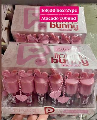 Balm Labial Bunny Multiuso Pink Cosmetics