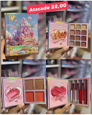 YOYOMAQUIAMOR SOMBRA ILUMINADOR GLOSS MINI PALETA