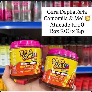 Cera Depilatória Baba Soul Camomila & Mel 290g
