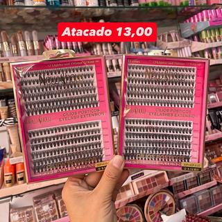 Extensão de Cílios New Show 12 Rows D 9–14 MIX