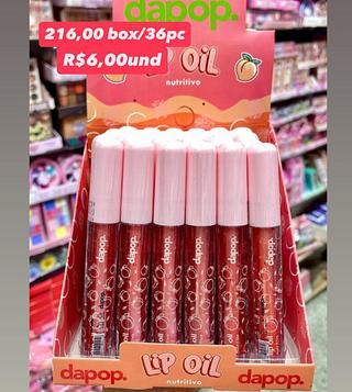 Óleo Labial Nutritivo de Pêssego Dapop