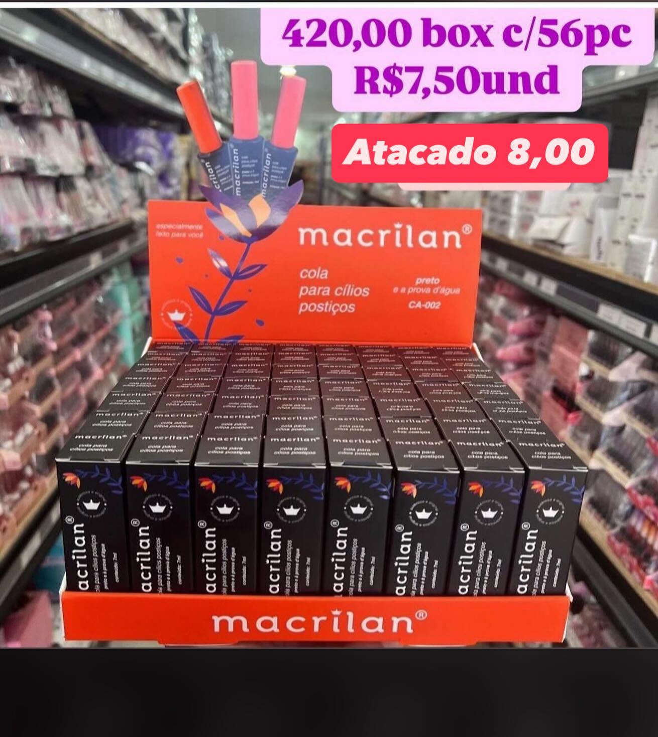 Cola para Cílios Postiços Macrilan Preta C4-002