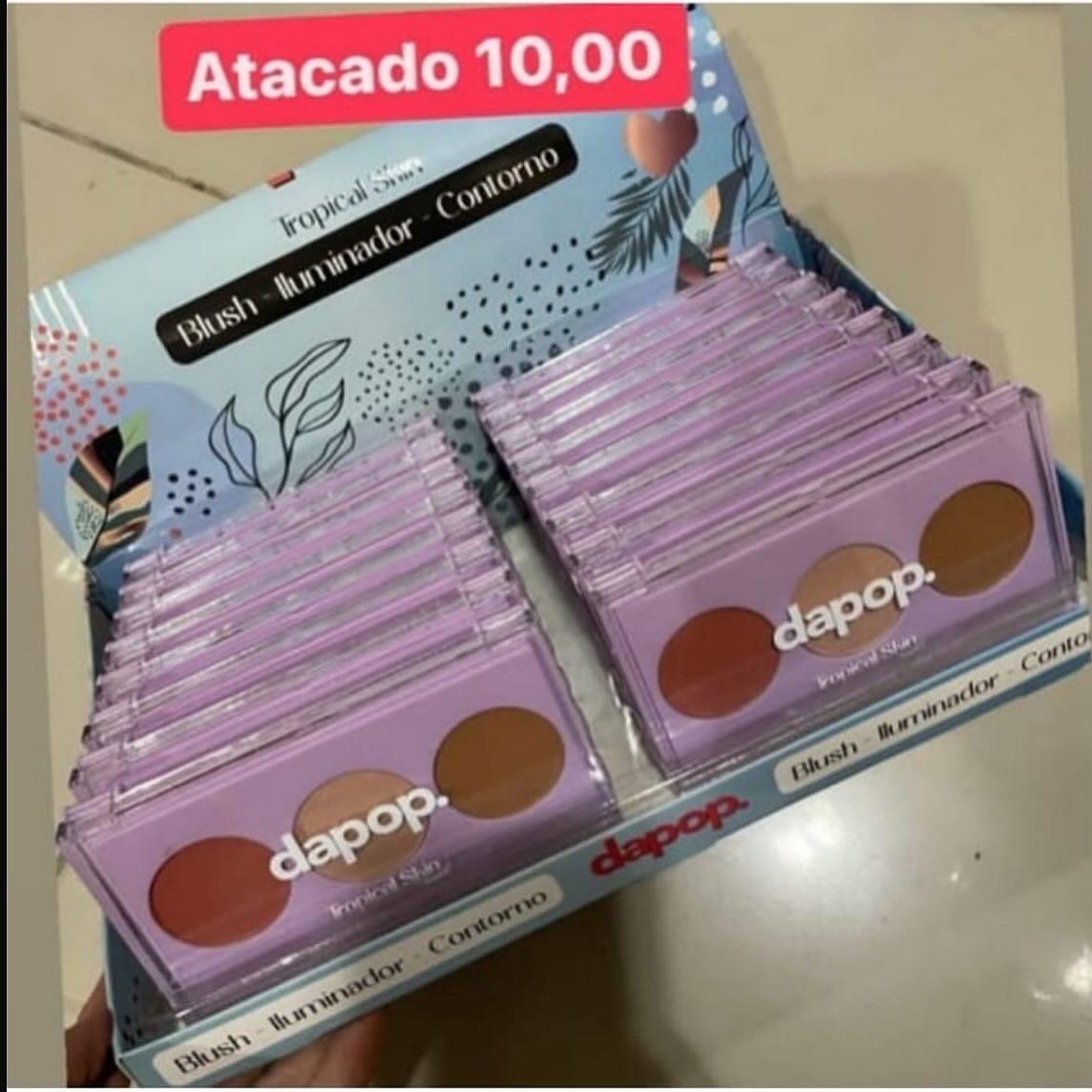 Blush Iluminador e Contorno Dapop
