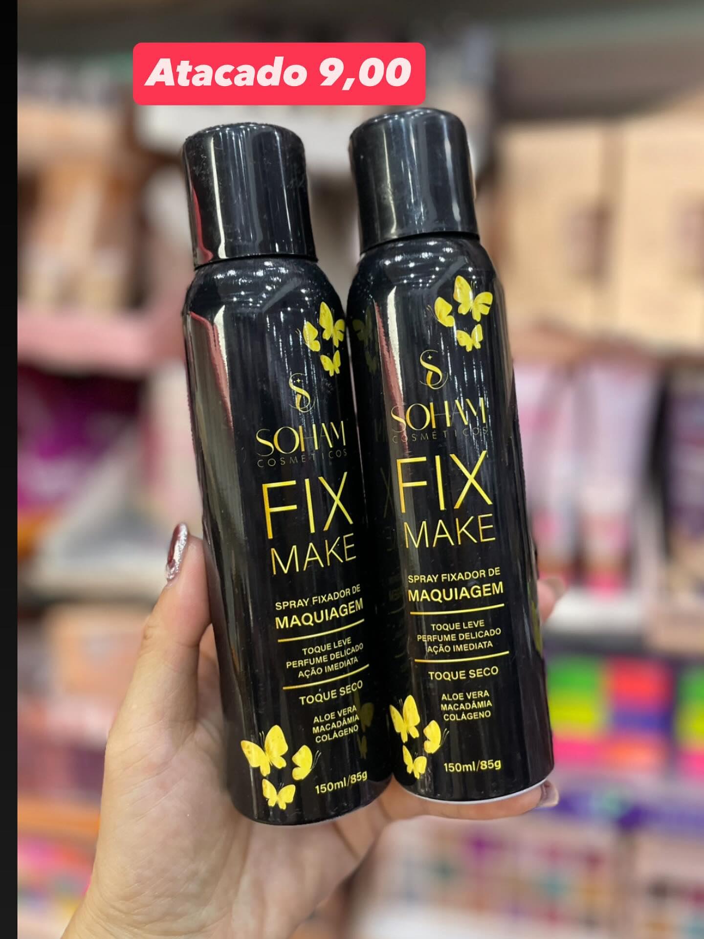 Spray Fixador de Maquiagem Fix Make 150ml