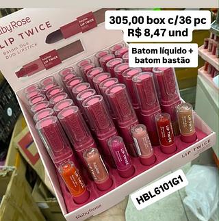 RUBY ROSE LIP TWICE BATOM DUO