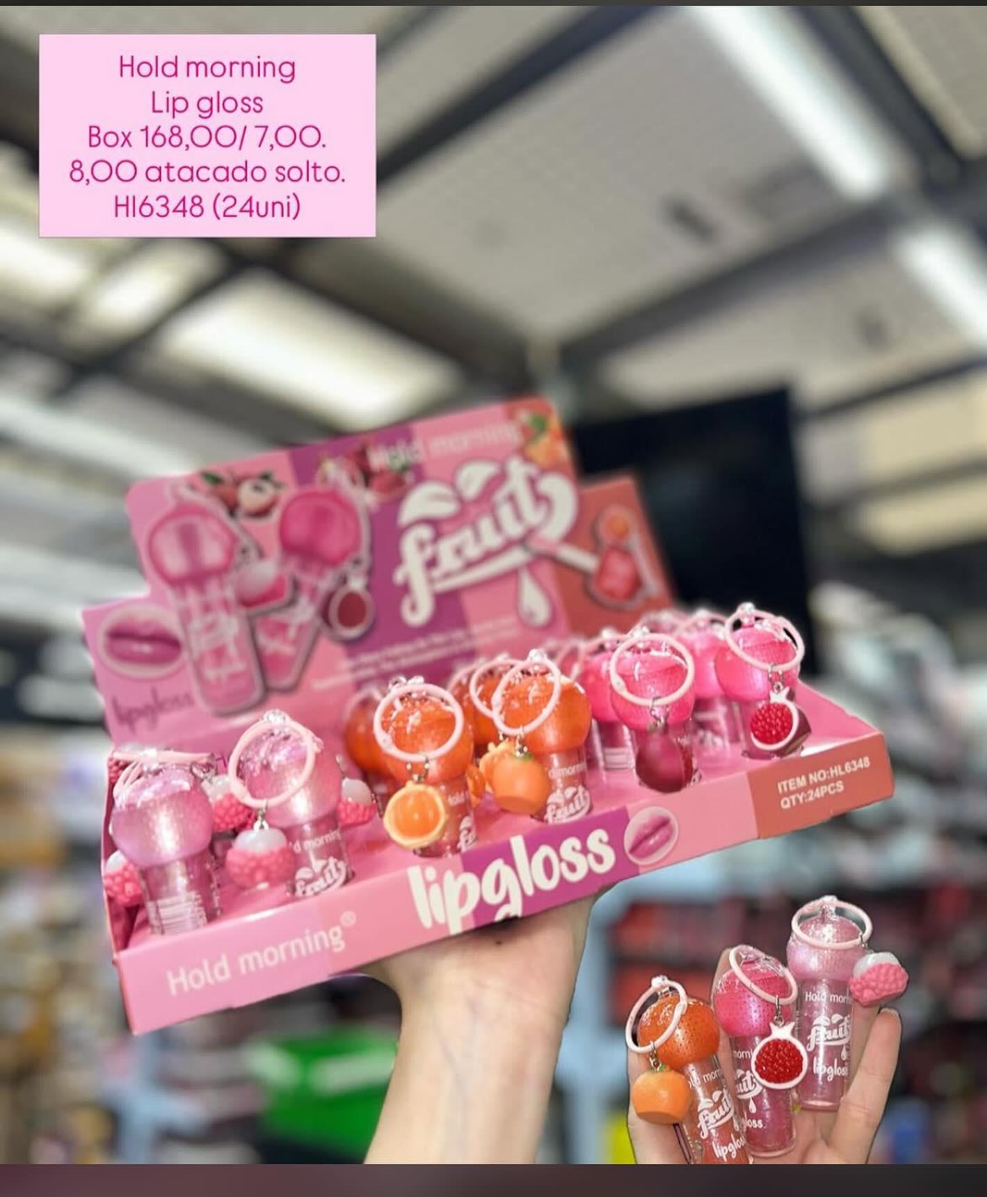 Lip Gloss Hold Morning com Chaveiro HL6348