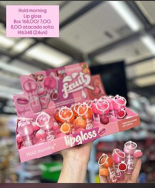 Lip Gloss Hold Morning com Chaveiro HL6348