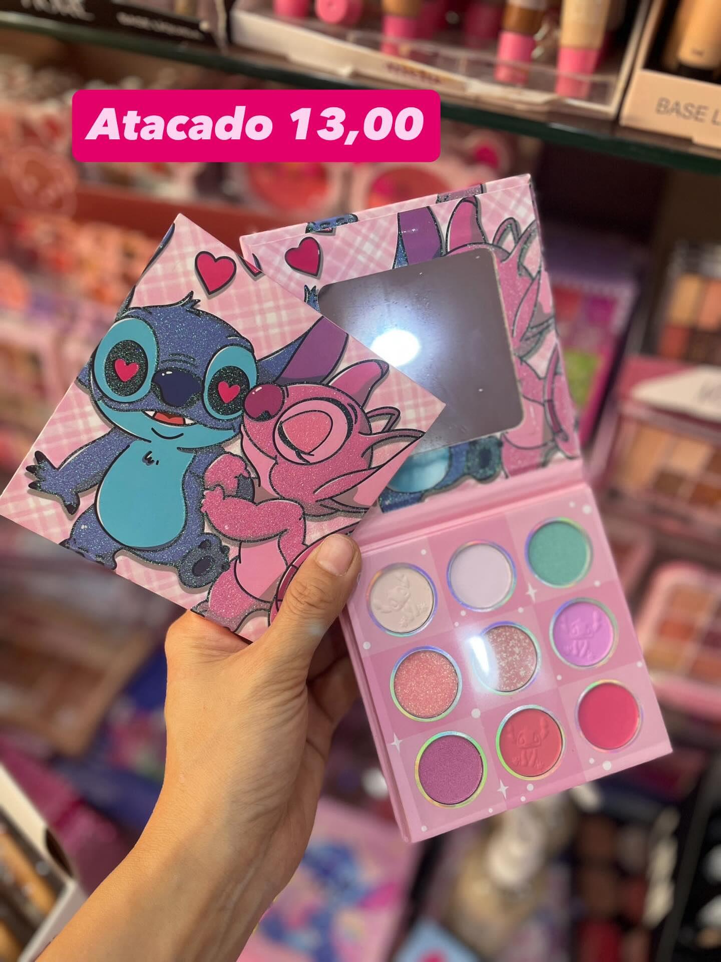 Paleta de Sombras Stitch e Angel