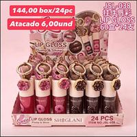 Lip Gloss com Pingente Donut Sweet