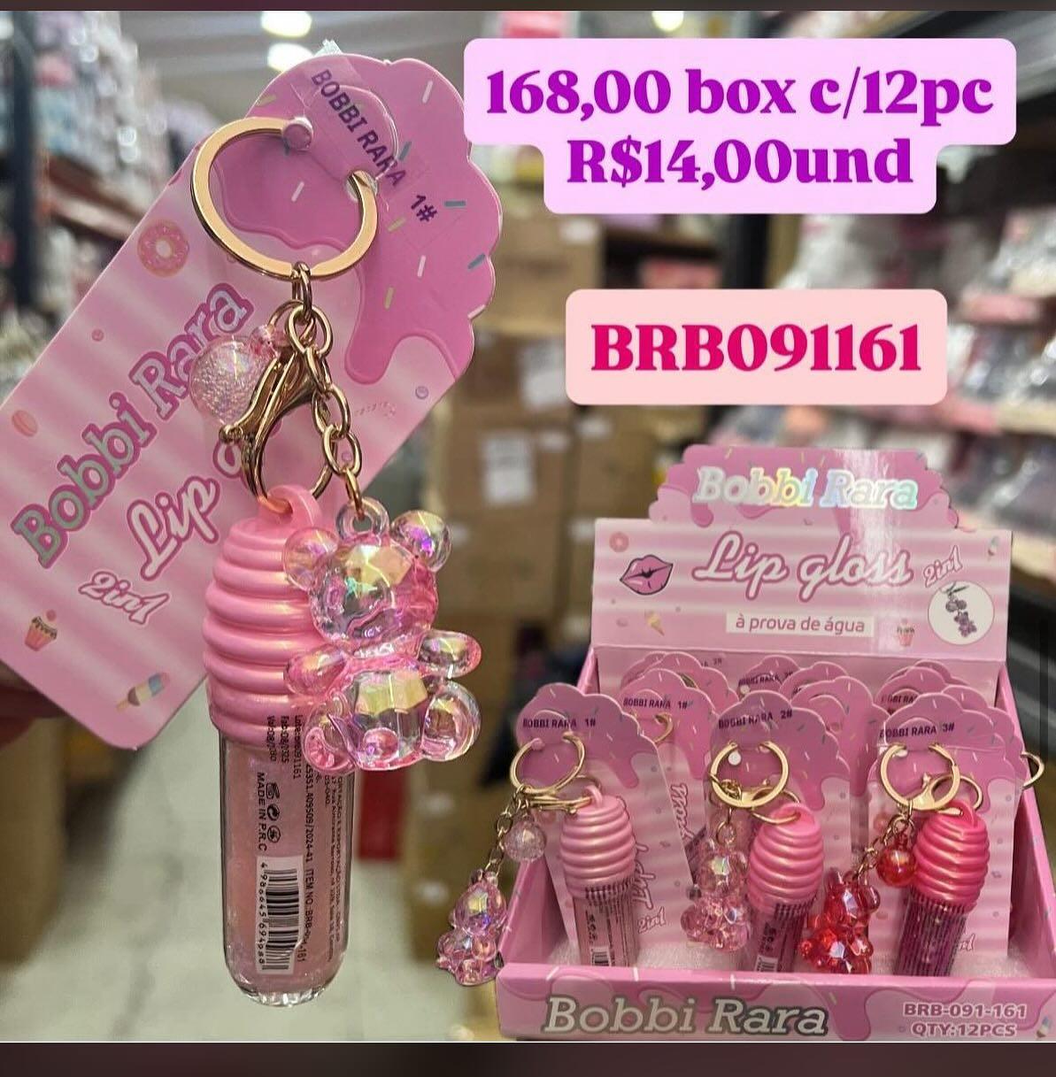 Lip Gloss com Chaveiro Bobbi Rara BRB091161