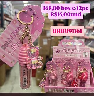 Lip Gloss com Chaveiro Bobbi Rara BRB091161