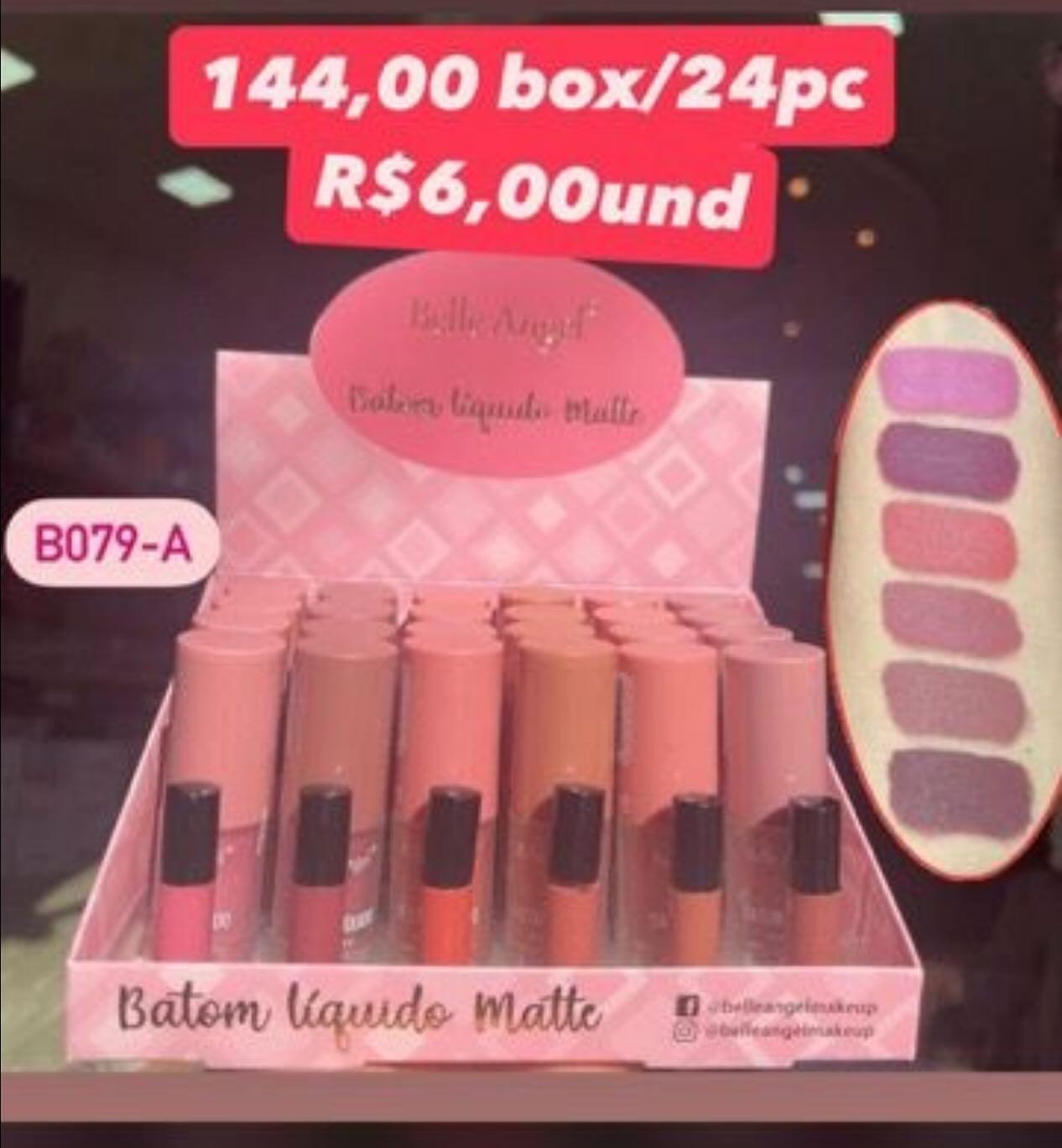 Batom Líquido Matte Belle Angel B079-A