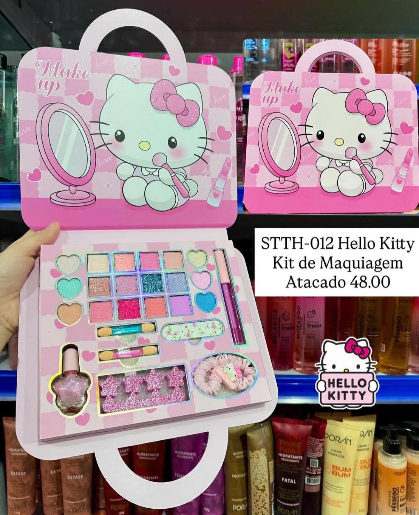 Kit de Maquiagem Hello Kitty STTH-012